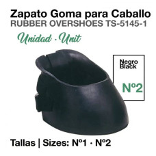 ZAPATO GOMA PARA CABALLO TS-5145 UNIDAD